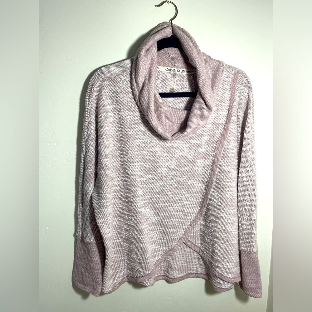 Calvin Klein Performance pullover sweater. Pink.
